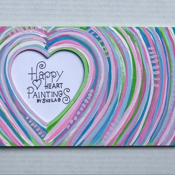 Big Little Sister Painted Frame gift - Picture 4 of 5